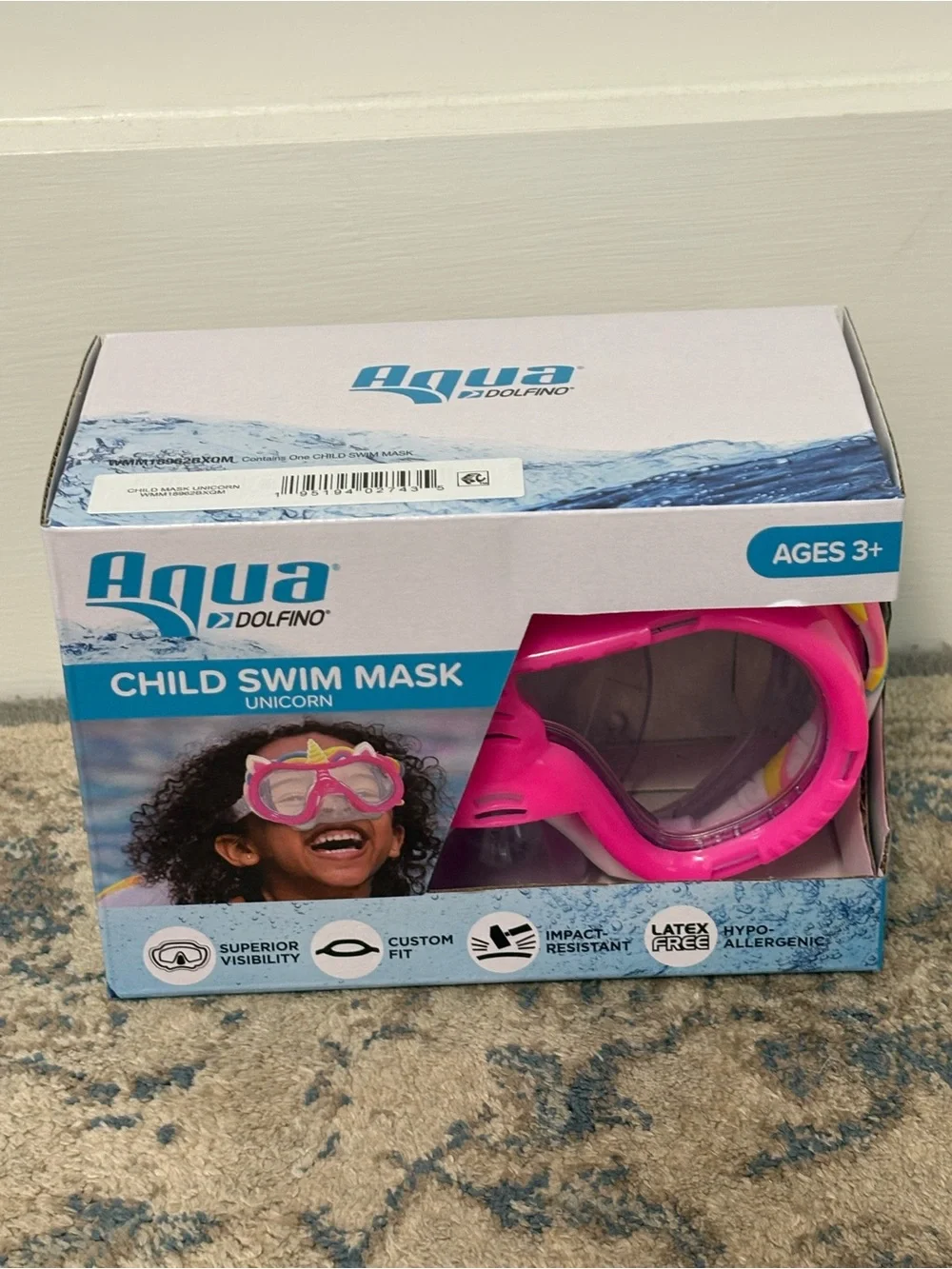 🌟 BRAND NEW 🌟 Unicorn 🦄 Child Swim Mask